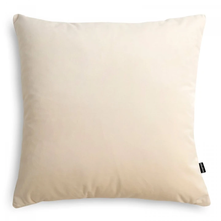 Velvet kremowa poduszka dekoracyjna 45x45