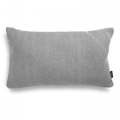 Czarna poduszka ogrodowa Malmo 50x30
