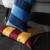 Stripes bordowo złota poduszka dekoracyjna 50x30