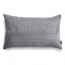 Cord Slim szara poduszka dekoracyjna 50X30