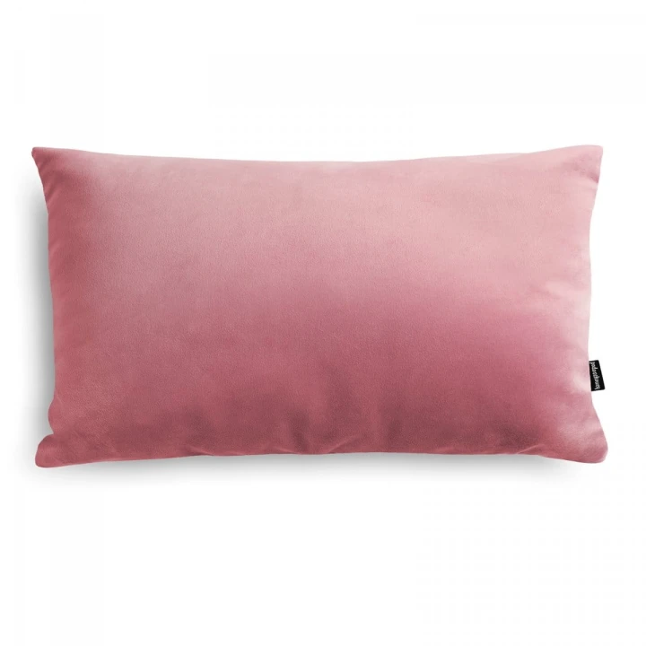 Velvet różowa poduszka dekoracyjna 50x30