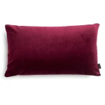 Velvet bordowa poduszka dekoracyjna 50x30