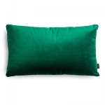 Velvet ciemno zielona poduszka dekoracyjna 50x30