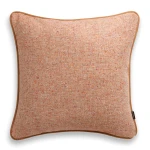 Łososiowa poduszka dekoracyjna WOOL 45X45