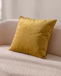 Velvet złota poduszka dekoracyjna 45x45