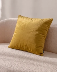 Velvet złota poduszka dekoracyjna 45x45