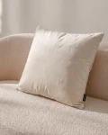 Velvet kremowa poduszka dekoracyjna 45x45