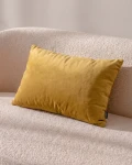 Velvet złota poduszka dekoracyjna 50x30