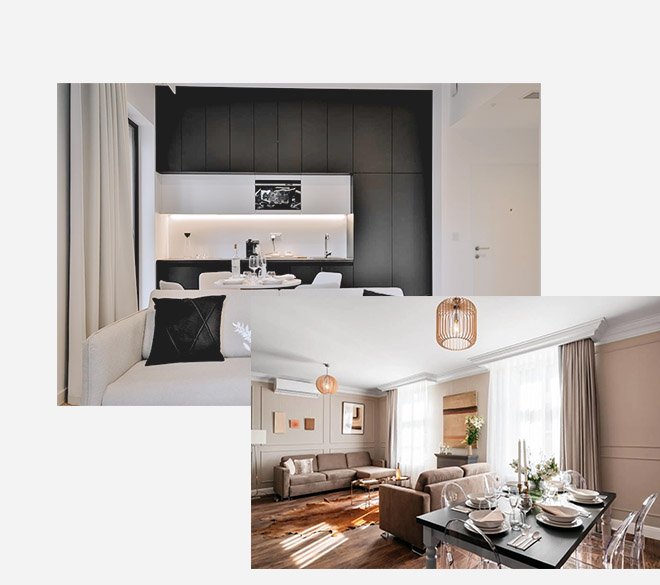Wyposażenie apartamentów