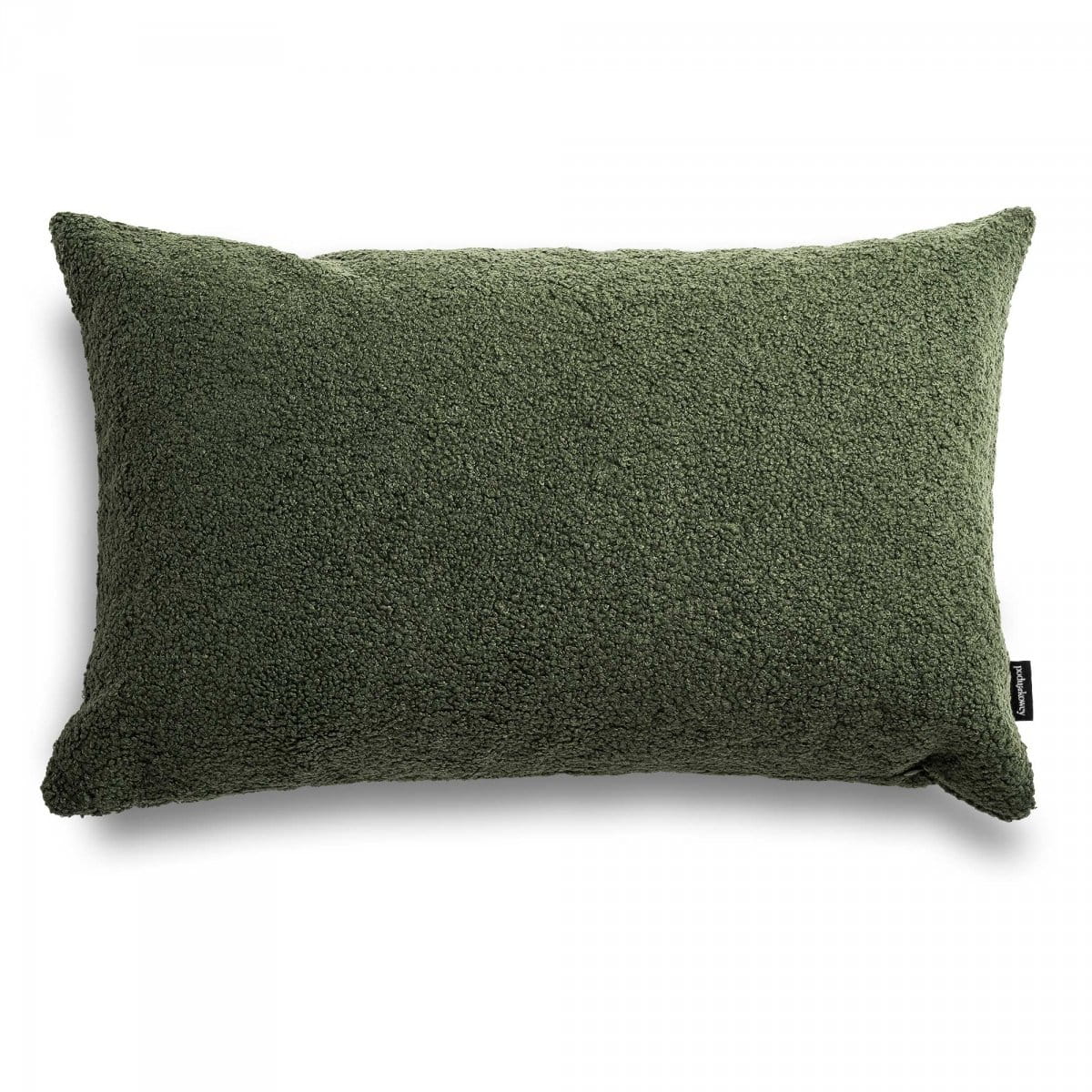 Cozy zielona poduszka dekoracyjna boucle 60x40
