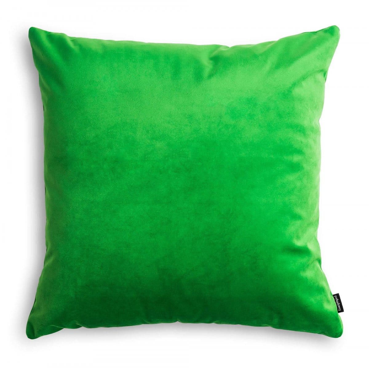 Velvet żywa zieleń poduszka dekoracyjna 45x45